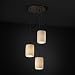 Justice Design Group POR-8818 Mini 3-Light Cluster Pendant