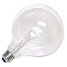 GE Lighting 14187 60-Watt Crystal Clear G40 Vanity Globe Light Bulb, 1-Pack