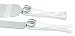 Hortense B. Hewitt Wedding Accessories Linked Horseshoes Knife and Cake Serving Set