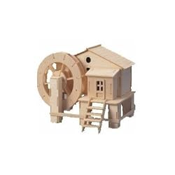 Water Mill 3D Woodcraft Construction Kit