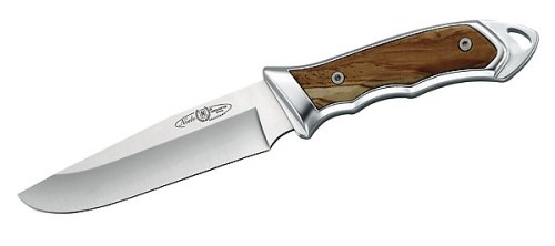 Nieto G&uuml;rtelmesser, AN.58-Stahl, Klinge 12 cm, Olivenholz, Lederscheide, Heftl&auml;nge 12 cm Preisvergleich