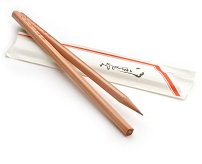 Chopstick Pencils. 2 Per Sleeve. 2 Pack.