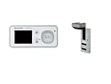 Panasonic ワイヤレスドアモニター ドアモニ ミルキーシルバー ワイヤレスドアカメラ+充電台付親機+ワイヤレスモニター子機 各1台セット VL-SDM200-S