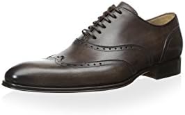 Jose Real Men's Basoto Wingtip Oxford, Café, 42 M IT/9 M US