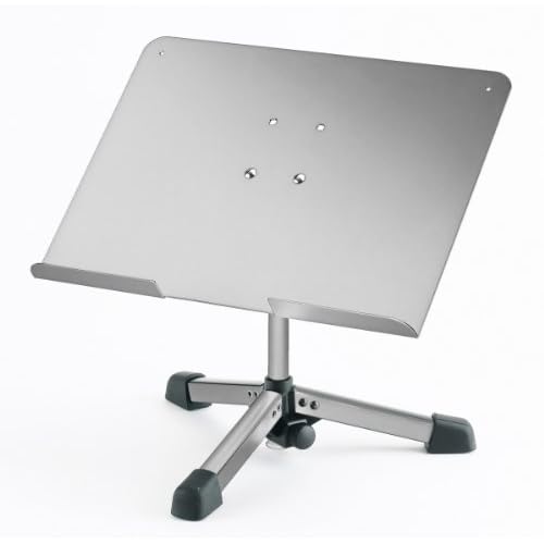 K&M Table top Music Stand 12140 Silver