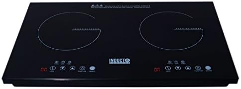 Inducto Professional Dual Induction Cooktop Counter Top Burner