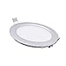INST 12W 6.7-Inch LED Ultra-Thin Panel Light, Downlight, Round Shape with White Color Light