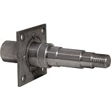 Tie Down Spindle with Brake Flange - 1 1/16in. and 1 3/8in. for 1750-lb. hubs, Model# 80112