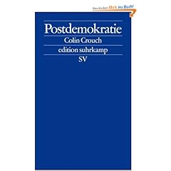 Postdemokratie (edition suhrkamp)