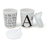 Sugar Booger Kids Sippy Cups Set of 2. Vintage Alphabet Feeding Collection. ORE Originals.