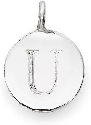 Sarah Chloe Sterling Silver Engraved U Add On
