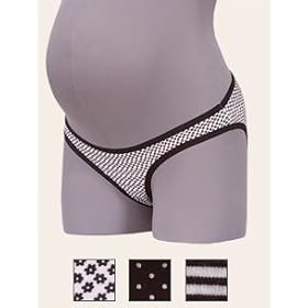 Motherhood Maternity: 3 Pack Striped Maternity Bikini Panties