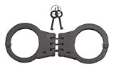 Black Deluxe Hinged Handcuffs