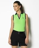Lauren Ralph Lauren - Lauren by Ralph Lauren Cotton Pique Sleeveless Polo