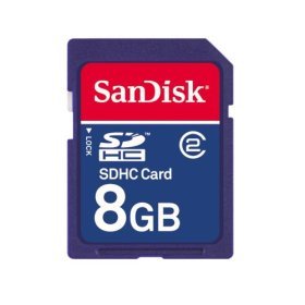 Click here to buy SanDisk 8 GB SDHC Memory Card SDSDB-8192-A11( Retail Package) by SanDisk.