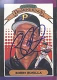Bobby Bonilla, Pittsburgh Pirates Autographed Card