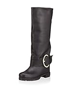 Fersengold Botas moteras (Negro)