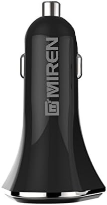 MIREN 3 Port USB Rapid Car Charger 5.2A 26W Portable Travel Charger Compatible to iPhone 6 Plus/6/5S/5/4,iPad,Ipod,Samsung Galaxy,Smart Phone,Tablets,Black