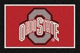 Ohio State Buckeyes Gray O 2' 8 x 3' 10 Team Spirit Area Rug