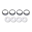 Cruiser Accessories 82030 Screw Covers, Chrome