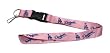 Los Angeles Dodgers Pink Lanyard Keychain LA