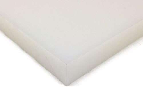 HDPE / Sanatec (Plastic Cutting Board) White / Natural - 24" x 36" x 1/2" Thick (Nominal)