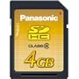 Panasonic 4GB SD High Capacity Memory Card Class 6