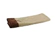 Croscill Tassy Embroidered 28-Inch long by 16-Inch Hand Towel, Chocolate