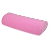 TRIXES Pink Soft Hand Cushion Pillow Rest Nail Art Manicure Art Salon Beauty