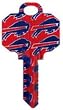 Buffalo Bills Schlage SC1 House Key