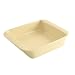 Chantal Pure 2-Quart Square Baking Pan, Clear Light Vanilla