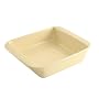 Chantal Pure 2-Quart Square Baking Pan, Clear Light Vanilla
