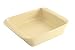 Chantal Pure 2-Quart Square Baking Pan, Clear Light Vanilla