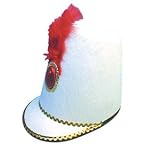 Hat: Majorette White Felt