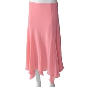 Buy Adi D Asymmtrc Hem Chffn Skirt - Blush