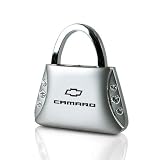 Chevrolet Camaro Clear Crystals Purse Shape Key Chain