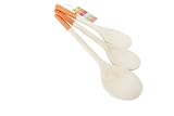 Review T&G Woodware Limited 06641 / T&G Three Spoon Set.Orange Coloured End.30/25/20cm