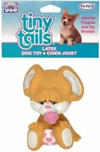 Vo-Toys Latex New Born Mouse Dog Toy