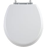 Buy Mayfair 86CP 000 NextStep Built-in Potty Seat with Non-Tarnish Chrome Hinges,...