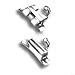 Dental Orthodontic Buccal Tubes Lower Left Pk of 5