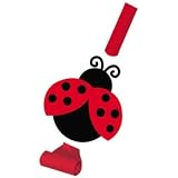 Creative Converting Ladybug Fancy Party Blowouts with Medallions, 8 Count