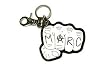 Marc by Marc Jacobs Fist Logo Key Fob Key Chain Keychain