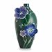 Franz Porcelain Blue Flax flower small vase