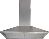 Bauknecht DKM 1363 IN Dunstabzugshaube / 60 cm / 412 m3/h / Metall-Fettfilter / Abluft / Umluft / Edelstahl