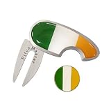 Sherpashaw,Golf Pitch Mark Repairer with Ireland Flag Ball Marker