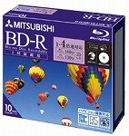 VBR130YP10 BDーR 25GB 4倍速×10枚 ホワイトプリの画像
