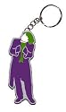 BATMAN THE DARK KNIGHT JOKER KEYRING