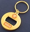 University of Tennessee Gold Tone EZ '3 in 1' Can and Bottle Opener Keychain