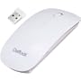 Daffodil WMS500W Souris sans fil 2,4GHz avec mini r�cepteur USB et DPI r�glable, aliment�e par 2 piles AAA (incluses) - Couleur blanche