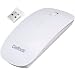 Daffodil WMS500W - Kabellose optische Maus - 3 Tasten-Funkmaus mit Scrollrad - verstellbare Abtastrate (bis zu 1600 DPI) - Weiß - Kompatibel mit: Microsoft Windows (8 / 7 / XP / Vista) und Apple MAC (OS X +) - wireless - keine Treiber notwendig